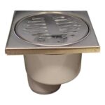 Подов сифон с неръждаема решетка