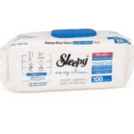 Sleepy Почистващи кърпи-Син Бор 100 бр.